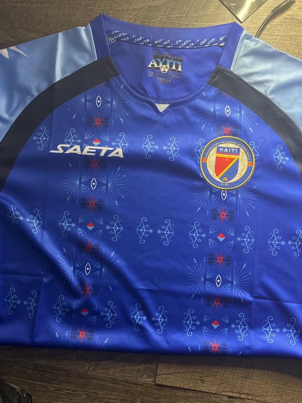 Haiti Men's Blue National Team Jersey by